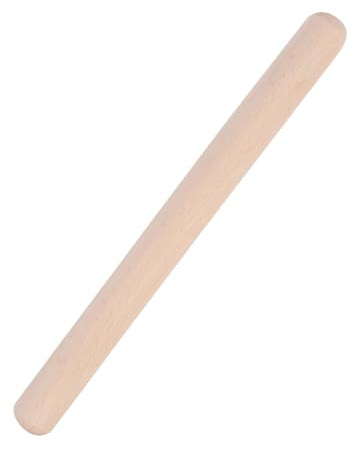 Nudelholz Klein, Nudelholz Zum Backen Teigausroller aus Holz Kleines Nudelholz aus Holz Nudelholz aus Massivholz Teigausroller Zum Backen von Plätzchen Teig(39cm)