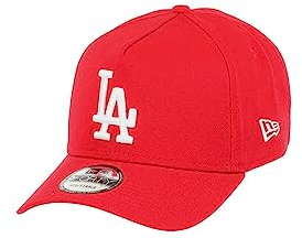 New Era Los Angeles Dodgers MLB Essential Scarlet 9Forty A-Frame Snapback Cap - One-Size