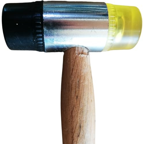 Martillo de Nylon/Plástico Doble Cabeza 32 x 260mm.