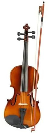 Geige 3/4 Akustische Violine Für Anfänger Mit Geigenkoffer Violinbogen