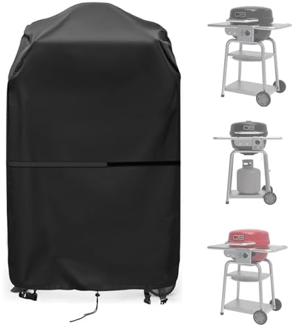 Aidetech Grill-Grillabdeckung, kompatibel mit Charbroil Bistro Pro Elektrogrill & Grillplatte, tragbare Gasgrillabdeckungen, wasserdichte Outdoor-Elektrogrill-Abdeckung, 58 cm T x 83 cm B x 100,6 cm H