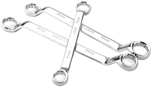 Chiave inglese a doppia estremità multifunzionale Chiave a bussola a doppia testa Chiave ad anello offset temprata e trattata termicamente per il serraggio di dadi esagonali o quadrati(30-32mm)