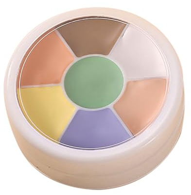 Palette Di Correttori - 5 G, Kit Evidenziatori Trucco, Formula A Prova Di Sudore | Routine Di Bellezza Quotidiana Per Nascondere Le Imperfezioni, Copertura Di Macchie Scure, Correzione Di Arrossamento