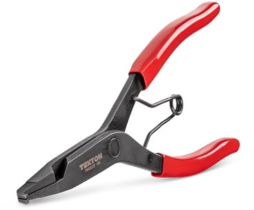 TEKTON 9 Inch Curved Tip Lock Ring Pliers | PRR53206
