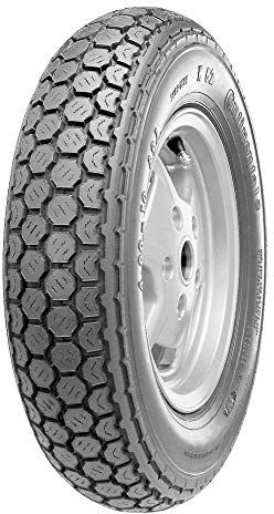 Continental 200006 Reifen 3.50-10 59J TT K62 | Produktcode 200006, Classic Schwarzwandreifen 3.50-10 59L TT, Sommer; kompatibel mit YAMAHA Beluga 125 2T AC, Beluga 50 2T AC