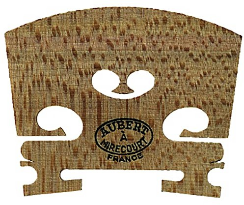 Aubert Violinsteg - Puente para violín (4/4, ancho de pie: 41,5 mm)