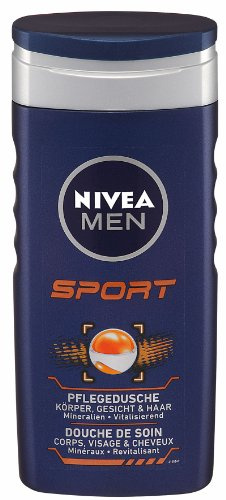 Nivea Pflegedusche Sport for Men, 4er Pack (4 x 250 ml)