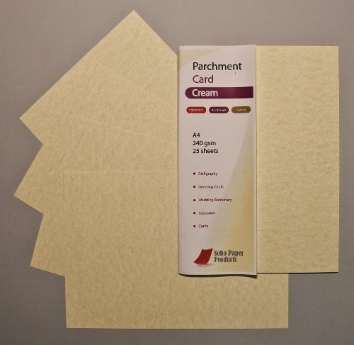 Parchment Card Cream A4 240gsm