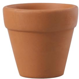 BESTonZON Cabilock Mini-Tontöpfe, aus Terrakotta 20 Stück Kleine Terrakotta Mini Terrakotta Topf Ton Keramik-Pflanzgefäß, Kaktus, Sukkulentententöpfe, für Weihnachten drinnen(3cm)