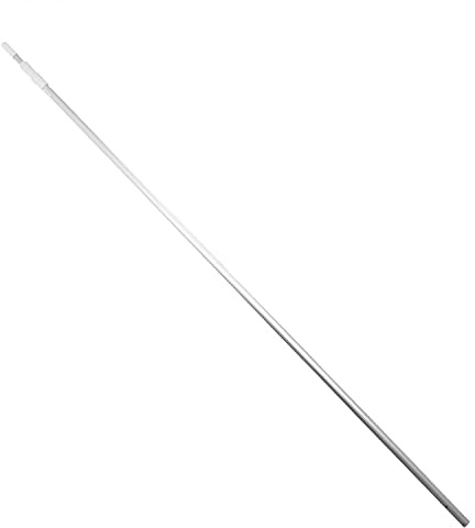 Linxor - Manche télescopique de 2.62 m à 7.20 m en Aluminium pour épuisette, Balai, Brosse etc...