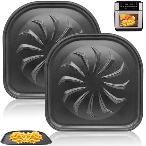 2 PCS Air Fryer Drip Tray, AirFryer Replacement Parts Accessories for Vortex Air Fryer Pro Vortex Pro Plus, Non-Stick Drip Pan, Dishwasher Safe
