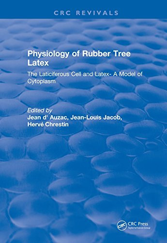 Physiology of Rubber Tree Latex: The Laticiferous Cell and Latex- A Model of Cytoplasm