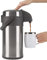 Olerd Jarra termo de 4,0 litros, dispensador de café, acero inoxidable, doble pared, con mecanismo de bombeo, jarra para 24 tazas (plata)