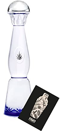 Clase Azul Tequila Plata Blanco 0,7L (40% Vol) Tequila Silber Silver in Geschenkverpackung 100% puro de agave Azul- [Enthält Sulfite]