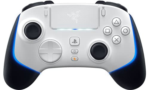 Razer Wolverine V2 Pro Controller di gioco wireless per PlayStation 5 / PS5 PC: HyperSpeed Wireless - Pulsanti d'azione meccanici - 8-Way Microswitch D-Pad - 6 pulsanti rimappabili - Chroma RGB