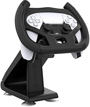 Multi Axis Steering Wheel Races Gaming Handle Holder for PS5 Driving Game Steering Wheel Racing Controller Set Stand Bracket for Playstation 5 Games Accessories
