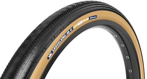 Panaracer Gravelking SS Plus TLR Tubeless Ready Folding Tyre - ZSG Gravel Compound -Puncture Resistant - Beadlock Technology - 120Tpi TuffTex+ Double Layer Casing - Gravel Cycling Tyre