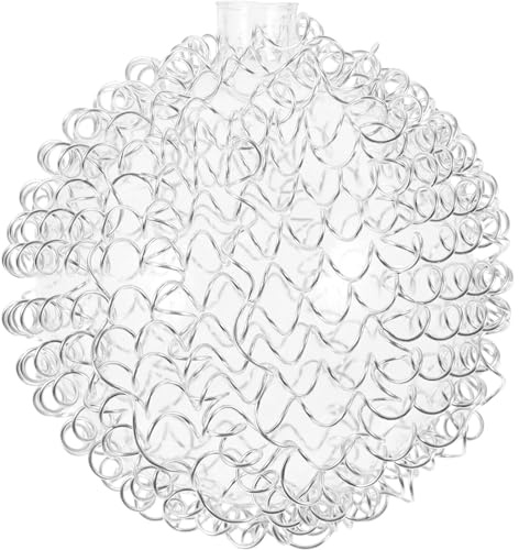 Kichvoe Abat-Jour En Fil D'Aluminium Transparent Abat-Jour De Rechange Pour Lampadaire Et Lampe Suspendue Couvercle De Lampe Décoratif 8.00 X 8.00 X 8.00 cm Pour Salon Et Chambre