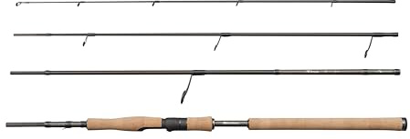 Abu Garcia Mörrum Spinnrute | 36T Carbon Blank mit Nano-Harz | Moderate-Fast Action | 4-teiliges Reisedesign | Süßwasser-Raubfischangeln auf Hecht, Zander und Forelle | 2,13 m, 3-15 g