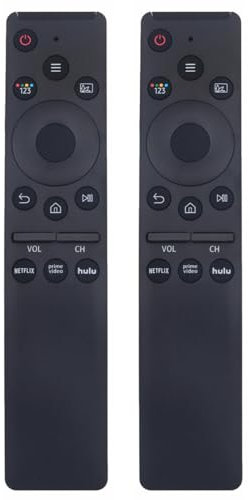 Pack of 2 Replace Remote fit for Samsung TV Remote BN59-01312A BN59-01330A BN59-01259E BN59-01329A, Universal Replacement fit for All Samsung Frame Curved Crystal UHD Neo QLED OLED 4K 8K Smart TVs