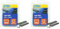 Rapid VR22 - Agrafes à Grillage en Acier Galvanisé, Plastifié Gris, Compatible avec les Grillages 5-11 mm, Idéal pour Sécuriser Cages & Clôtures, 1100 Pièces, Emballage sous Blister (5001333)
