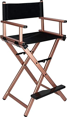 Leichter Regiestuhl – Klappbarer Outdoor-Make-up-Stuhl aus Aluminium für professionelle Künstler, ideal für Camping und Outdoor
