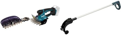 Akku-Grasschere 18V + Griffverlängerung mit Rolle