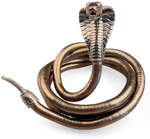CHONGQILAO Schlange Choker Damen Halskette, Ägyptische Schlange Halskette, Chunky Statement Kragen Halskette Goldene Farbe Damen, Punk Schlange Halskette, Vintage Halskette Schmuck
