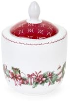 NUVOLE DI STOFFA Azucarero de porcelana Historia de Navidad 350 ml Variante: A