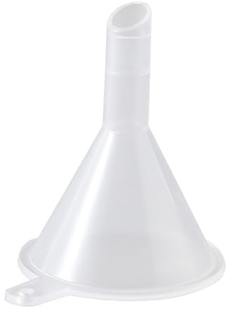 ZAWELIYO Embudo Pequeño Multiusos de Boca Ancha, Mini Herramienta de Plástico para Verter Fácilmente Líquidos y Polvos, Ligero y Compacto, Adecuado para Uso doméstico.