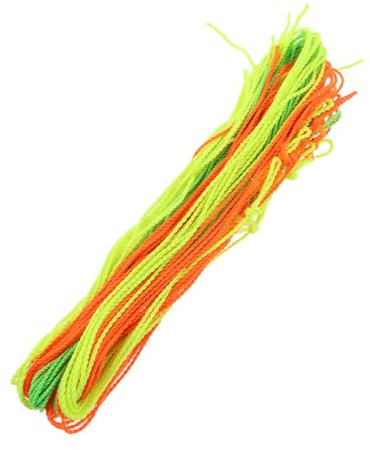 Abaodam 60 Stück Pack Yo Yo Schnüre Nylon 24 Strang 104cm Ersatzseile für Anfänger Wettkampf Jo Jo Spiel