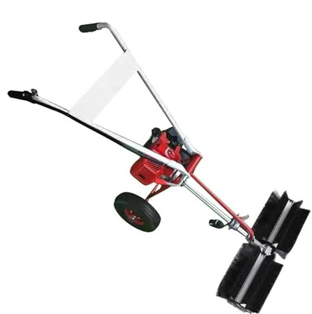 Barredora Eléctrica Con Motor De Dos Tiempos 43CC, Cepillo Eléctrico, Herramienta Limpieza Césped Artificial For Campos Deportivos Y Paisajismo Gran áRea De Limpieza