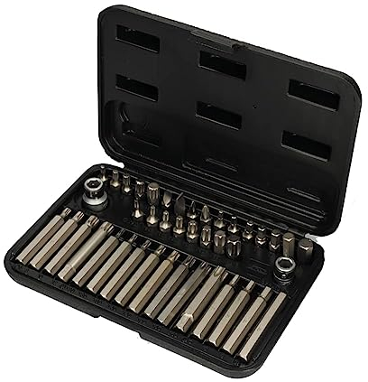 KS Tools 911.4304 10 mm Juego de puntas, 42 pzs