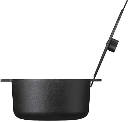 Skeppshult Bräter Noir | 5 Liter Fassungsvermögen | für alle Herdarten geeignet | gnet