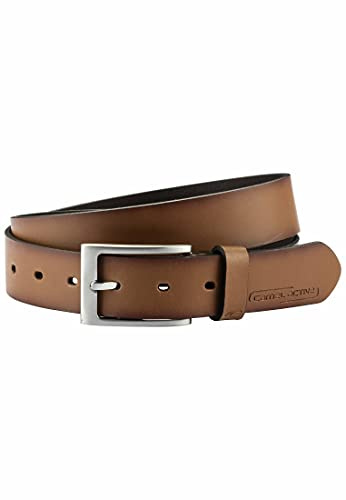 camel active hochwertiger Ledergürtel für Herren kürzbar 3,2 cm breit in Schwarz, Braun, Dunkelbraun und Blau | Kürzbarer Anzuggürtel 3.2cm breit in Schwarz, Braun und Dunkelbraun für Alltag und Freizeit