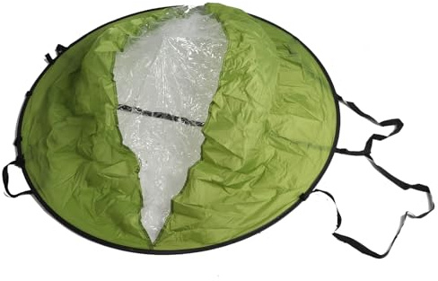 Alomejor Kajaksegel Wind Paddel Ruderboote Wind Segel mit Aufbewahrungstasche für Kajaks Kanus Schlauchboote Paddelbrett(Grün)