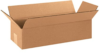 Secure Seal - 16x6x4 Pack of 25 Corrugated Cardboard Packing Shipping Mailing Moving Carton Boxes