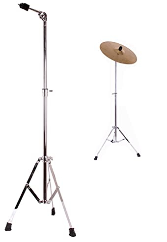 FLFL Soporte para platillo inclinable Soporte De Tambor Soporte De Pie De Platillo De Piso De Metal Completo Soporte De Soporte Juego De Batería Plegable De Ajuste