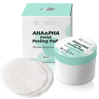 TianDe Peeling-Pads mit AHA- und PHA-Säuren für das Gesicht - 50 Stk. 10263