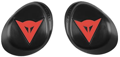 Dainese - Elbow Slider Rss 4.0, Motorrad Ellenbogenprotektor, für Männer und Frauen, Schwarz/Rot-Fluo, N