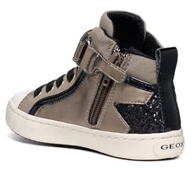 Geox Mädchen J Kalispera Girl M Sneaker, Beige, 36 EU
