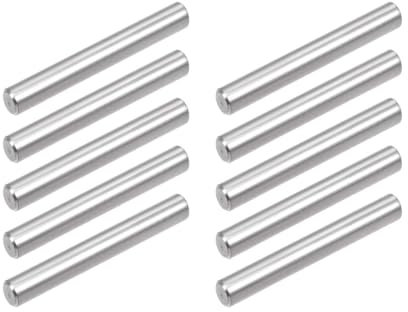 TA-VIGOR 10Pcs 5mm x 30mm Dowel Pins, 304 Stainless Steel Shelf Support Cylindrical Pin Pegs Shelf Support Pegs Fasten Elements for Furniture, Cabinets, and Mechanical Applications