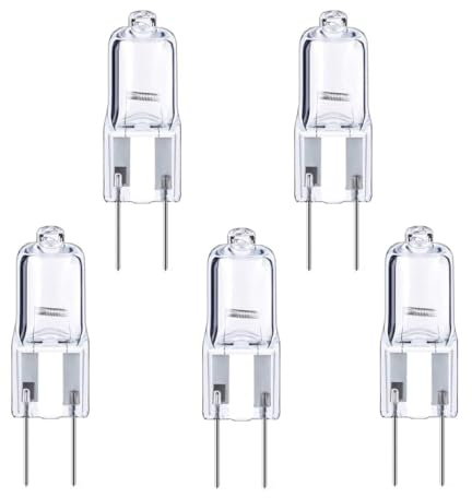 ShuoHui G6.35 Lampe 20W Halogen birne Dimmbar Niedervoltlampe 12V GY6.35 Glühbirne Warmweiß 2700K Halostar Beleuchtung 360° Abstrahlwinkel Halo 20 watts (5)