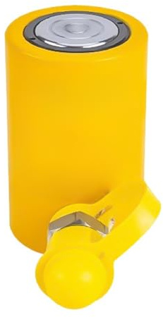 Martinetto idraulico multifunzionale, cilindro idraulico a pistone elettrolitico, cilindri idraulici solidi a semplice effetto for ponti(10T/22046lb-2 Stroke)