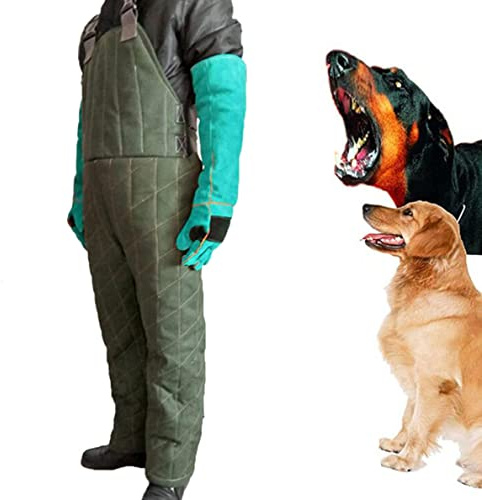 Hunde-Bissanzug – Professionelles Training, bissfest, vollständiger Schutzanzug für Sicherheit und Sicherheit beim Hundetraining