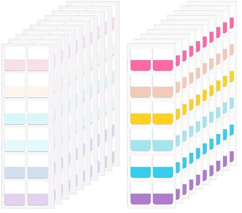 240Pcs Sticky Index Tabs,Colored Sticky Page Markers Kit,Annotation Tab Stickers Label,Repositionable Page Markers Document Flags,for Pages,Reading Notes,Classify Files