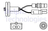 DELPHI ES10258-12B1 Lambdasonde Oxygen O2 Sensor Fingersonde Beheizt Kompatibel mit MERCEDES-BENZ 190 W201 0065425417 ES10258 0065429617 | Kompatibel mit: MERCEDES-BENZ 190