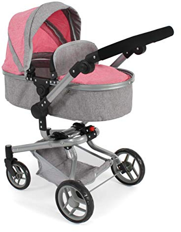 Bayer Chic 2000-Passeggino Combinato Yolo, Colore Melange Grigio/Rosa, 593 57