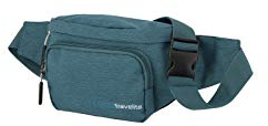 travelite Handgepäck Bauchtasche, Gepäck Serie Kick Off: Praktische Gürteltasche für Urlaub und Sport, 30 cm, 5 Liter