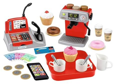 ECOIFFIER 100% Chef Set Caffetteria, 33 Pezzi, + 18 Mesi, 7600002578